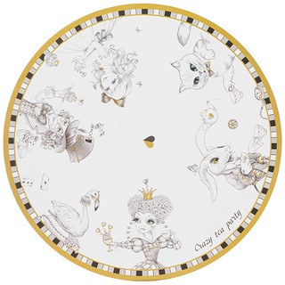 Набор из 4-х подстановочных салфеток 'Wonderland' диаметр 38 см