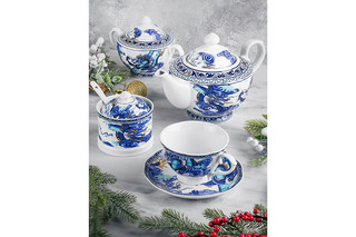 Подставка под торт 'Китайский Дракон' на ножке, 25.5 см 4