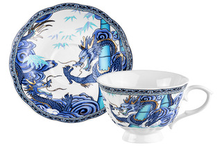 Чайная пара 'Китайский Дракон' чашка на ножке, 250 мл 2