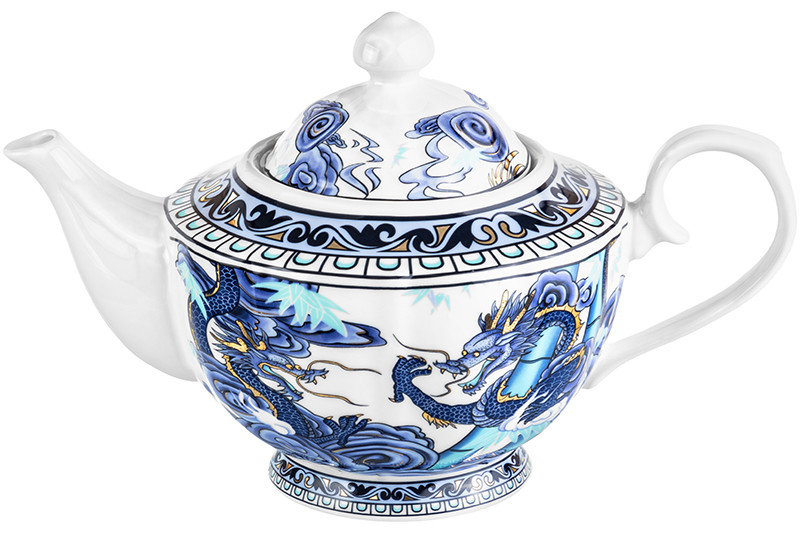 Чайник 'Китайский Дракон' на ножке, 1 литр