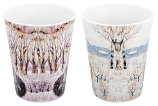 Набор из 2-х кружек 'Коты' 350 мл 6