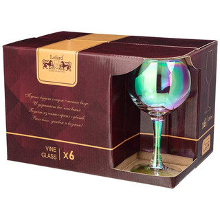 Набор из 6-х фужеров 'Времена года' 280 мл 2