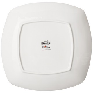 Блюдо 'Лесная сказка' (снегири) 25 см, квадратное 3