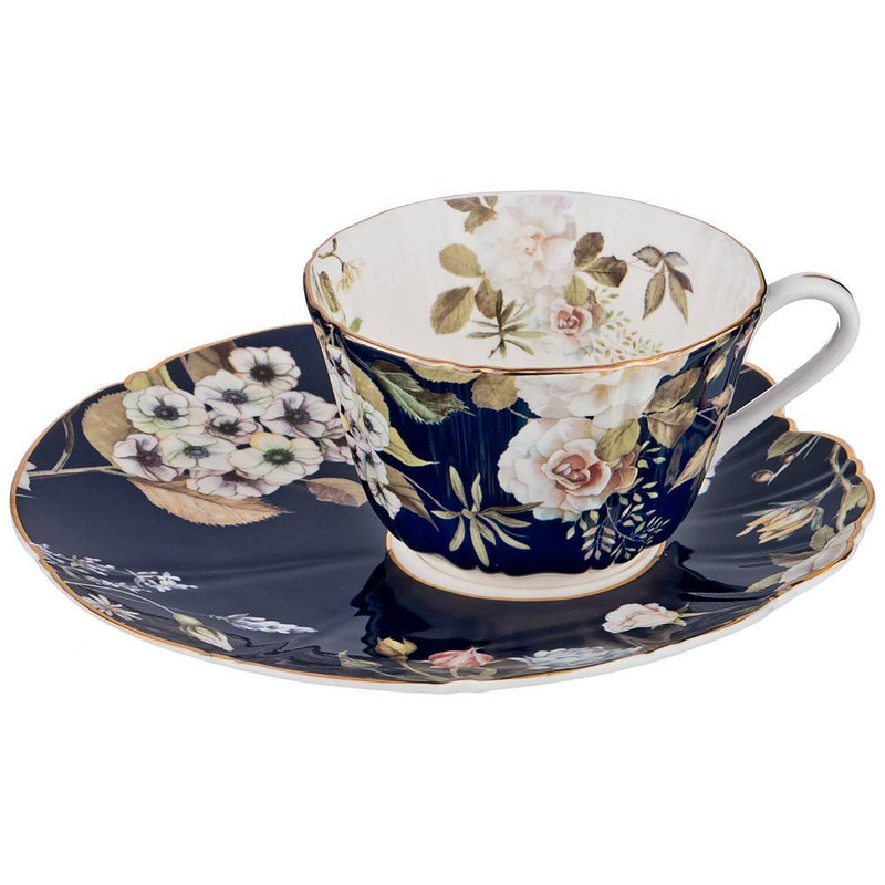 Чайная пара 'Кобальт' 300 мл