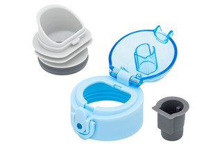 Термокружка 500 мл 'Сине-голубая' 9