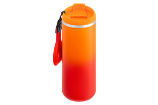 Термокружка 500 мл 'Красно-оранжевая' 9