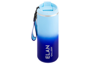 Термокружка 500 мл 'Сине-голубая' 9