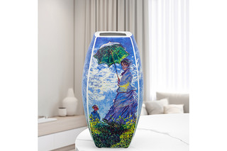 Ваза 1,5 л 'Прогулка' квадрат, NEW BONE CHINA 7