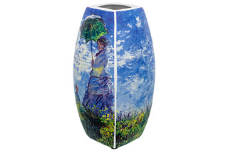 Ваза 1,5 л 'Прогулка' квадрат, NEW BONE CHINA 2