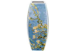 Ваза 3,15 л 'Цветущий миндаль' квадрат, NEW BONE CHINA 9