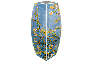 Ваза 3,15 л 'Цветущий миндаль' квадрат, NEW BONE CHINA