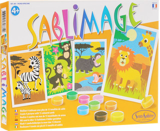 SentoSphere Набор для создания картины из песка 'Африка' 1