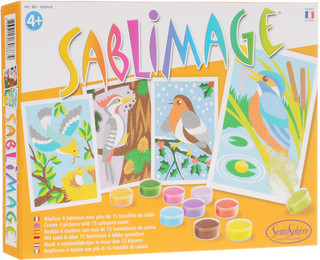 SentoSphere Набор для создания картины из песка 'Птицы'