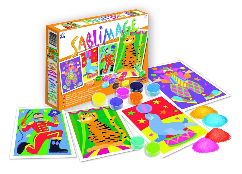 SentoSphere Набор для создания картины из песка 'Цирк'