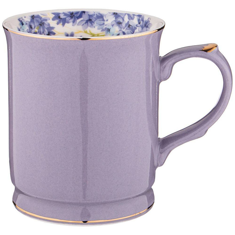 Кружка 'Времена года' 420 мл, фиолетовая