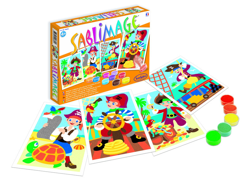 SentoSphere Набор для создания картины из песка 'Пираты'