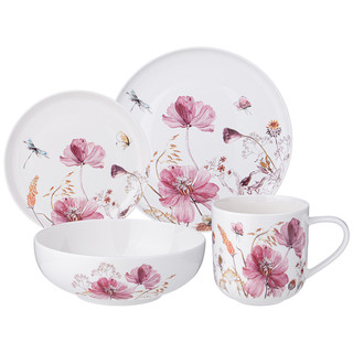 Набор обеденной посуды 'Flowers' на 4 персоны, 16 предметов 1