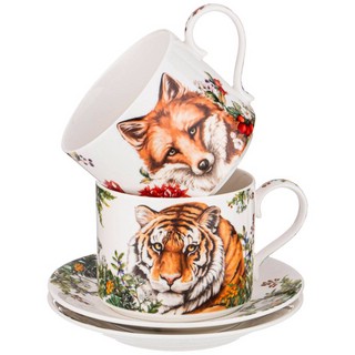 Чайный набор на 4 персоны 'Лесная сказка', 8 предметов 3