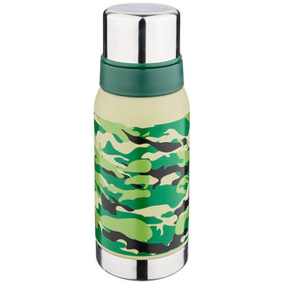 Термос Agness с узким горлом, 2 крышки-чашки, 600 мл