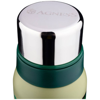 Термос Agness с узким горлом, 2 крышки-чашки, 1000 мл 4