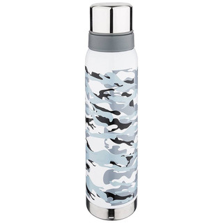 Термос Agness с узким горлом, 2 крышки-чашки, 1000 мл 1