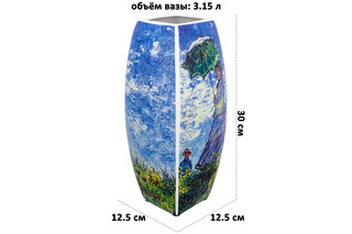 Ваза 3.15 л 'Прогулка' квадрат 6