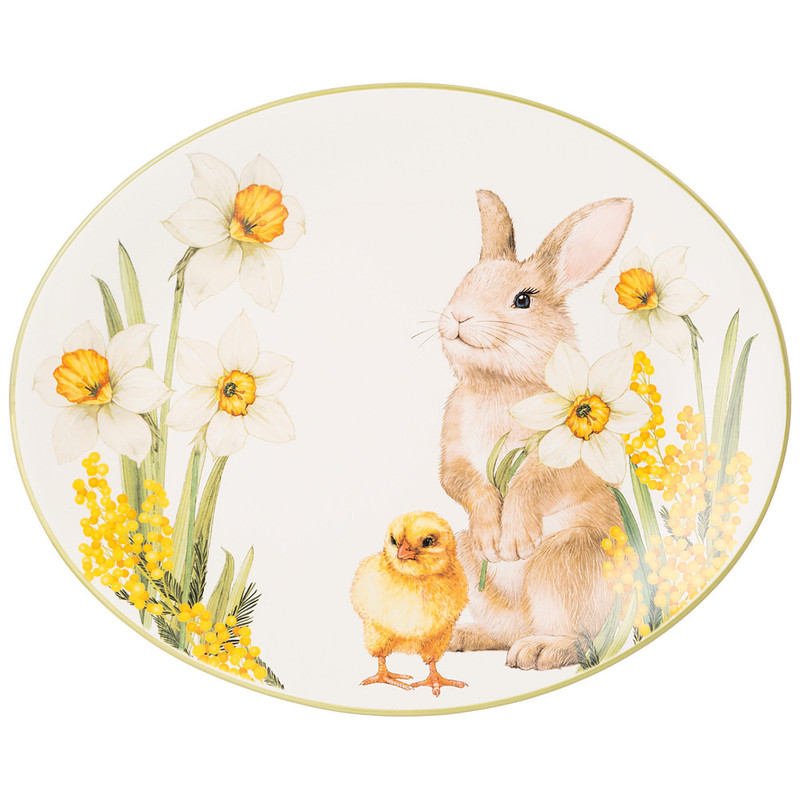 Блюдо 'Sunday' овальное, 31.5 см