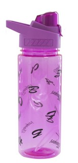 Бутылка для воды 500 мл, Alingar, спортивная, пластик, розовый