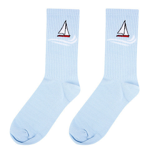 Носки 'Путешествия' парус, разм.40-45, артикул KW009-000871