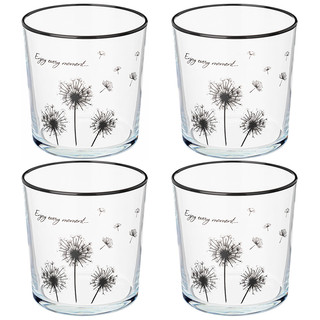 Набор стаканов 'Dandelion' из 4-х штук, 380 мл 1