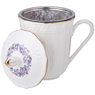 Кружка заварочная 'Сирень' (Lilac) с крышкой и ситом, 350 мл 3