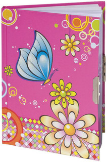 Brauberg Блокнот Бабочки 56 листов в линейку 123544