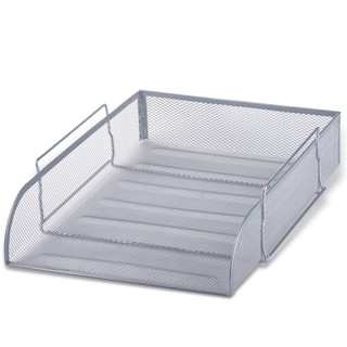 Лоток горизонтальный металлический для бумаг 'Germanium' А4 (...