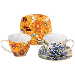 Чайный набор 'Art collection' (В. Ван Гог) на 2 персоны, 4 пр...