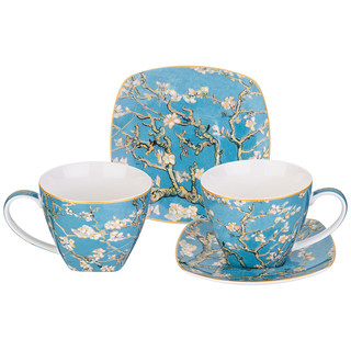 Чайный набор 'Цветущий миндаль' на 2 персоны, 4 предмета, 250 мл