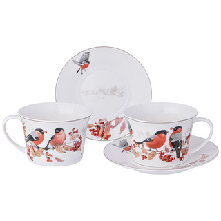 Чайный набор 'Лесная сказка' на 3 персоны, 4 предмета, 250 мл...