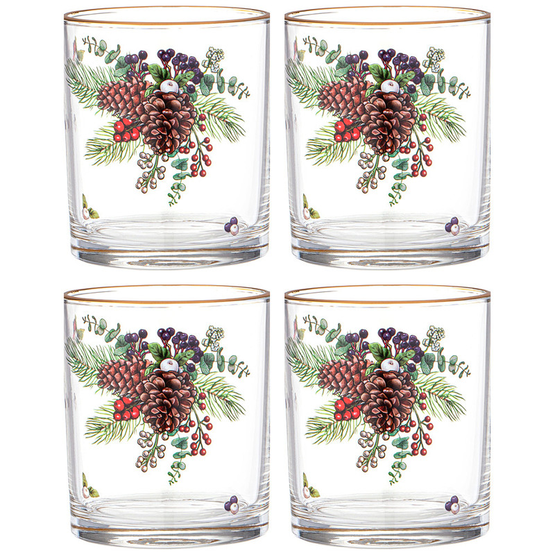 Набор из 4-х стаканов 'Celebration' по 320 мл