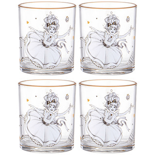 Набор из 4-х стаканов 'Wonderland' 320 мл 1