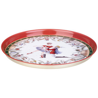 Поднос сервировочный 'Щелкунчик' 33 см, Agness 2