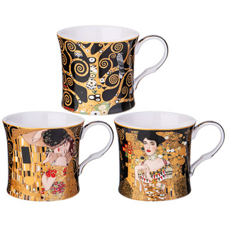 Набор кружек 'Art Collection' (Г.Климт) 3 шт по 280 мл, Lefard