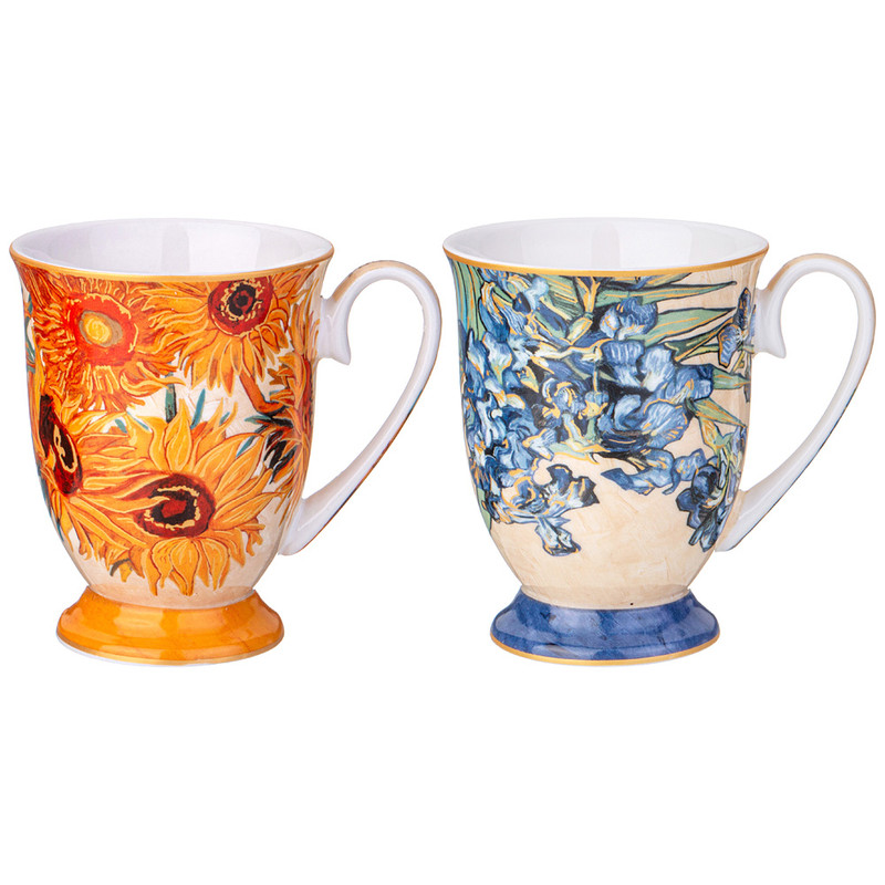 Набор кружек 'Art Collection' (В.Ван Гог) 2 шт по 280 мл, Lefard