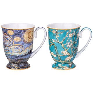 Набор кружек 'Art Collection' (В.Ван Гог) 2 шт по 280 мл, Lefard