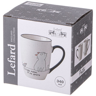 Кружка 'Оставь меня, я на диете' 340 мл, Lefard 2