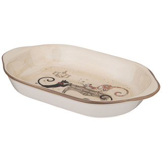 Блюдо овальное 'Парижские коты', Agness 3