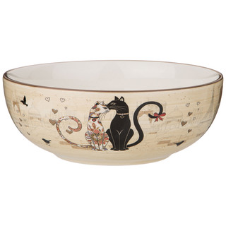 Салатник 'Парижские коты' 800 мл, Agness 3