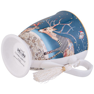 Кружка 'Christmas' печворк, 320 мл, Lefard 5