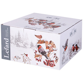 Чайный сервиз 'Лесная сказка' Снегири, на 6 персон, 14 предметов, Lefard 2