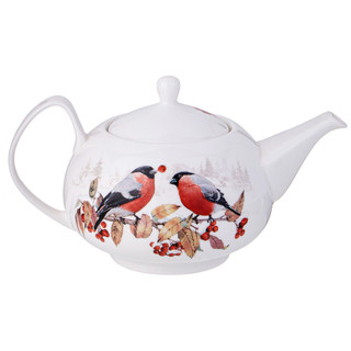 Чайный сервиз 'Лесная сказка' Снегири, на 6 персон, 14 предметов, Lefard 3