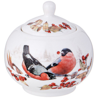 Чайный сервиз 'Лесная сказка' Снегири, на 6 персон, 14 предметов, Lefard 6