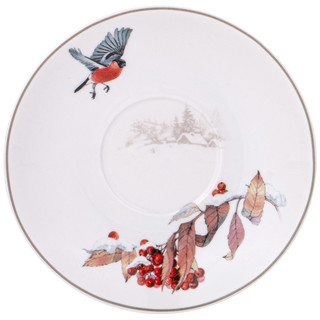 Чайная пара 'Лесная сказка' Снегири, 300 мл, Lefard 4